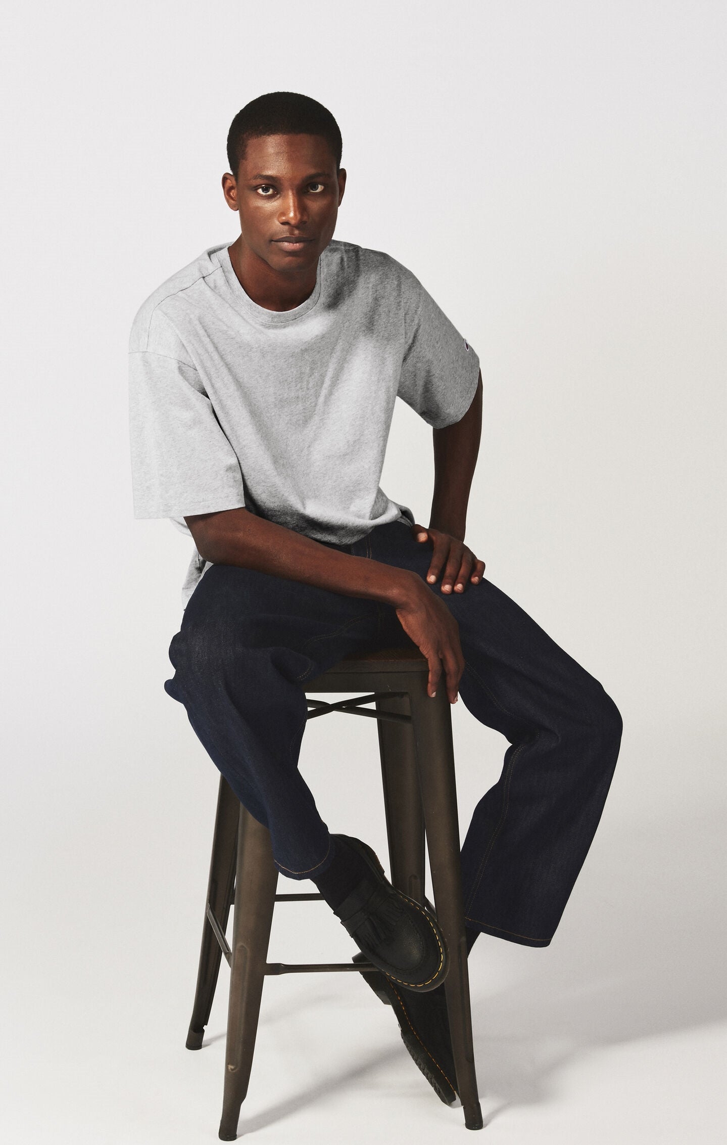 Men's T-Shirt in Heavy Cotton Jersey