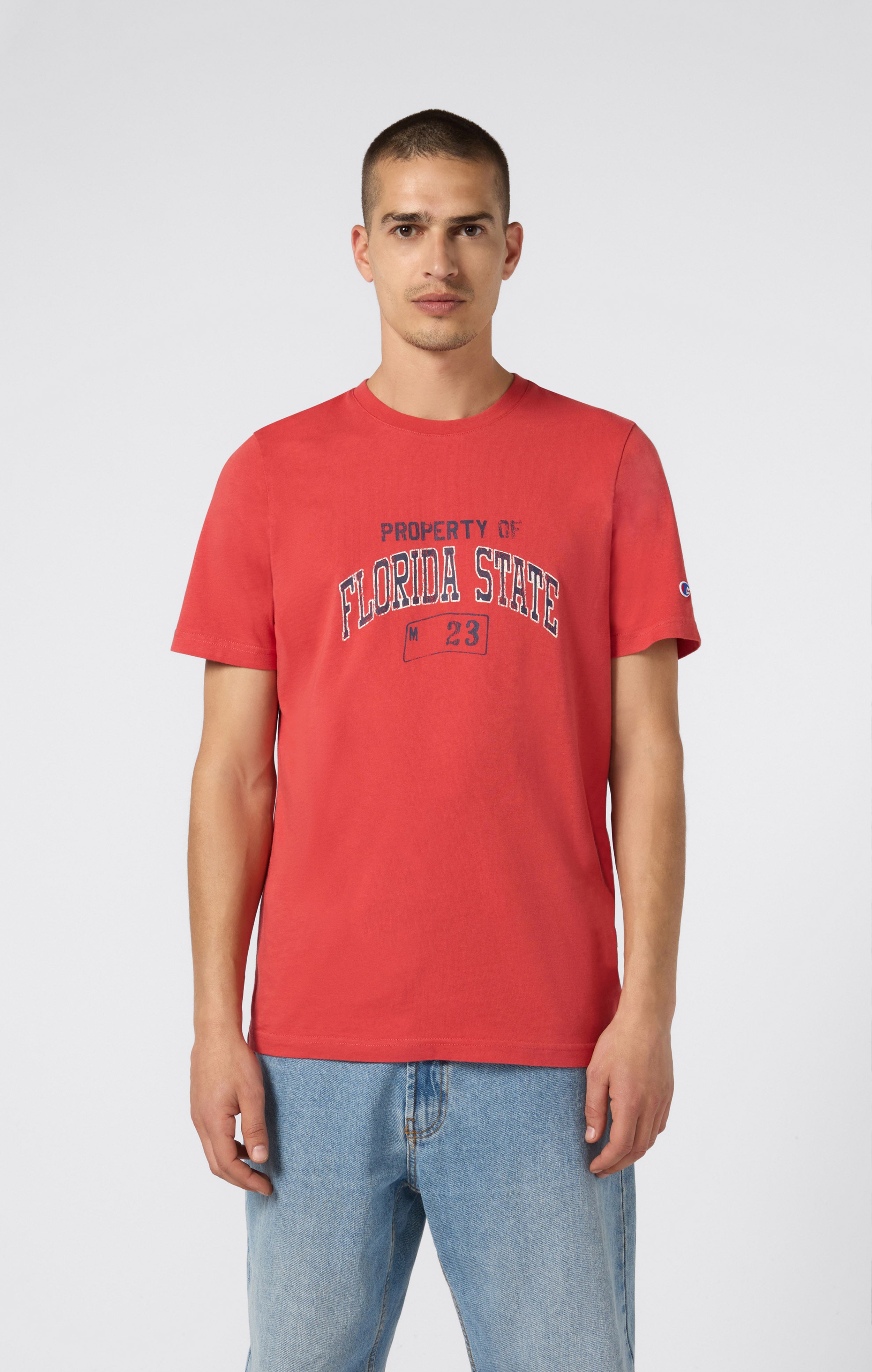 Men's crewneck graphic T-shirt