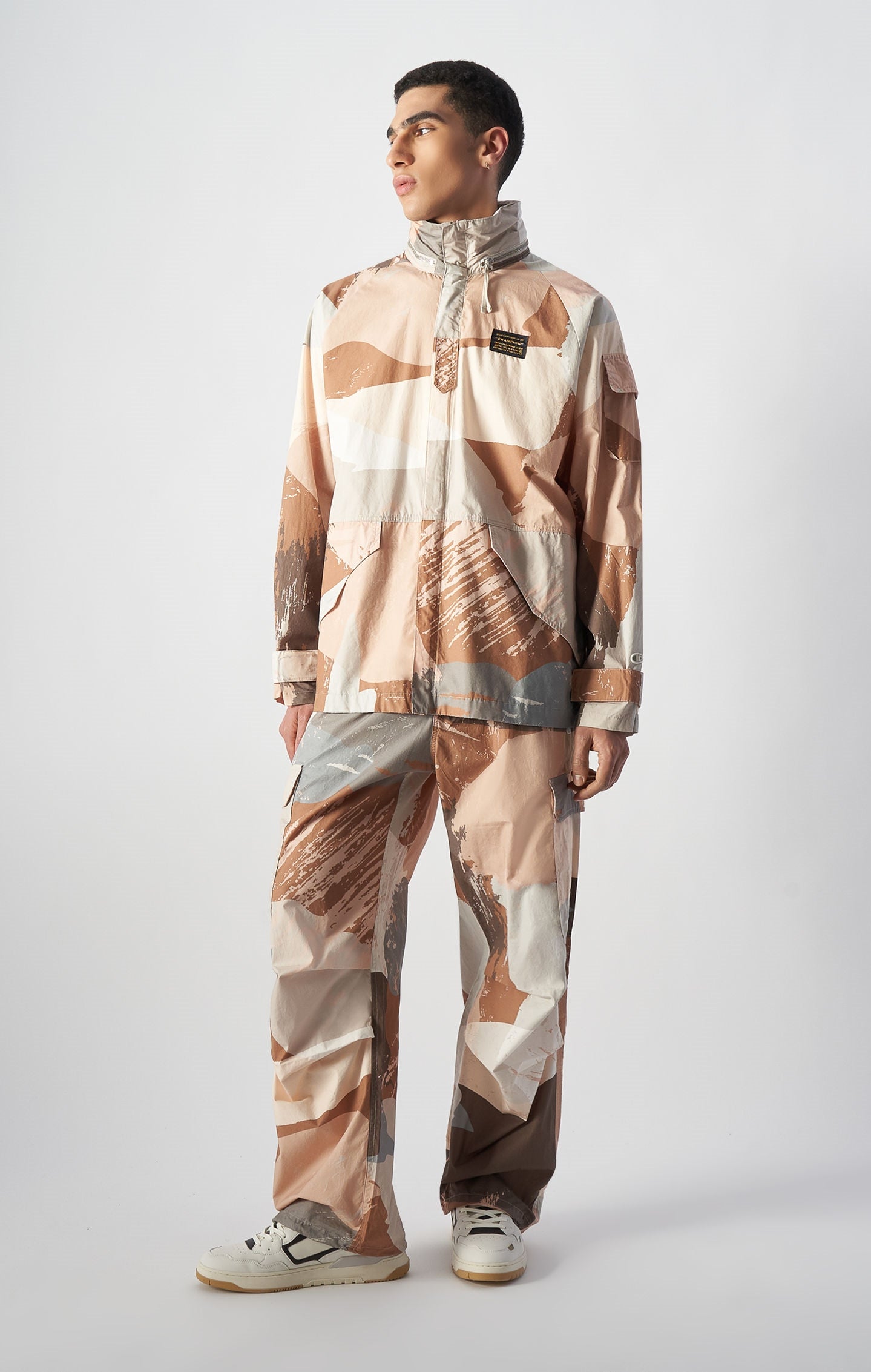 Washed Parachute Trousers