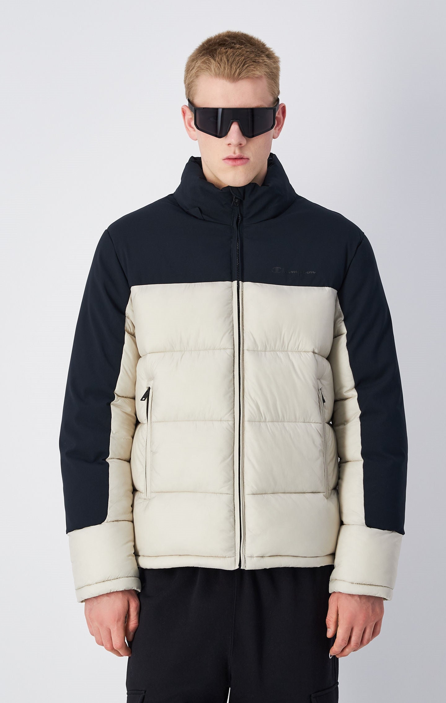 Bicolour Padded Jacket