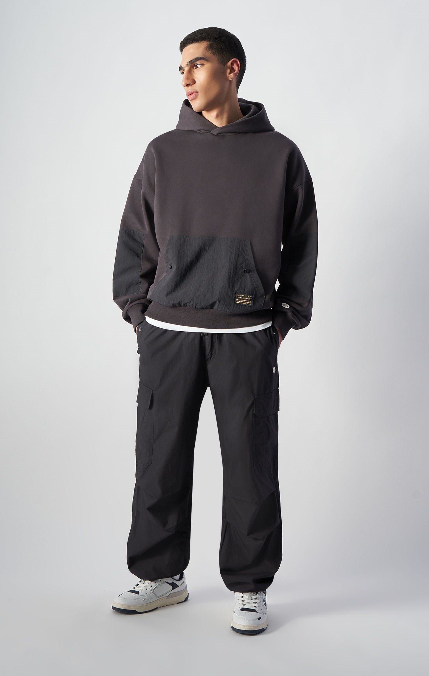 Washed Parachute Trousers