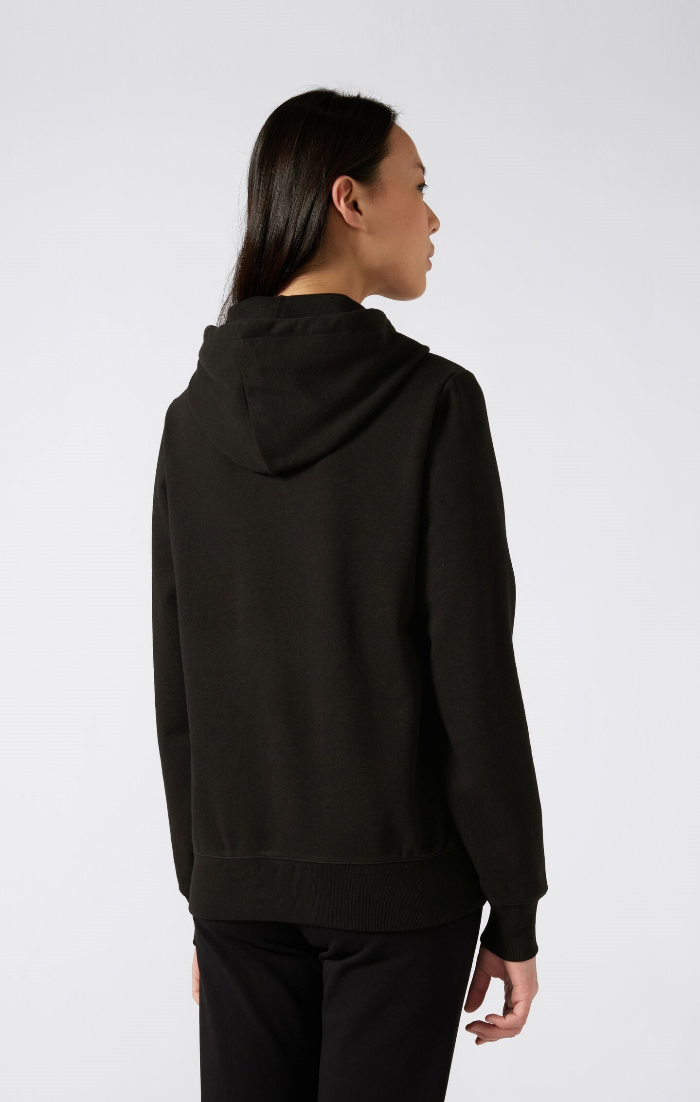Women's Lightweight Slim Fit Hoodie with Large Logo
