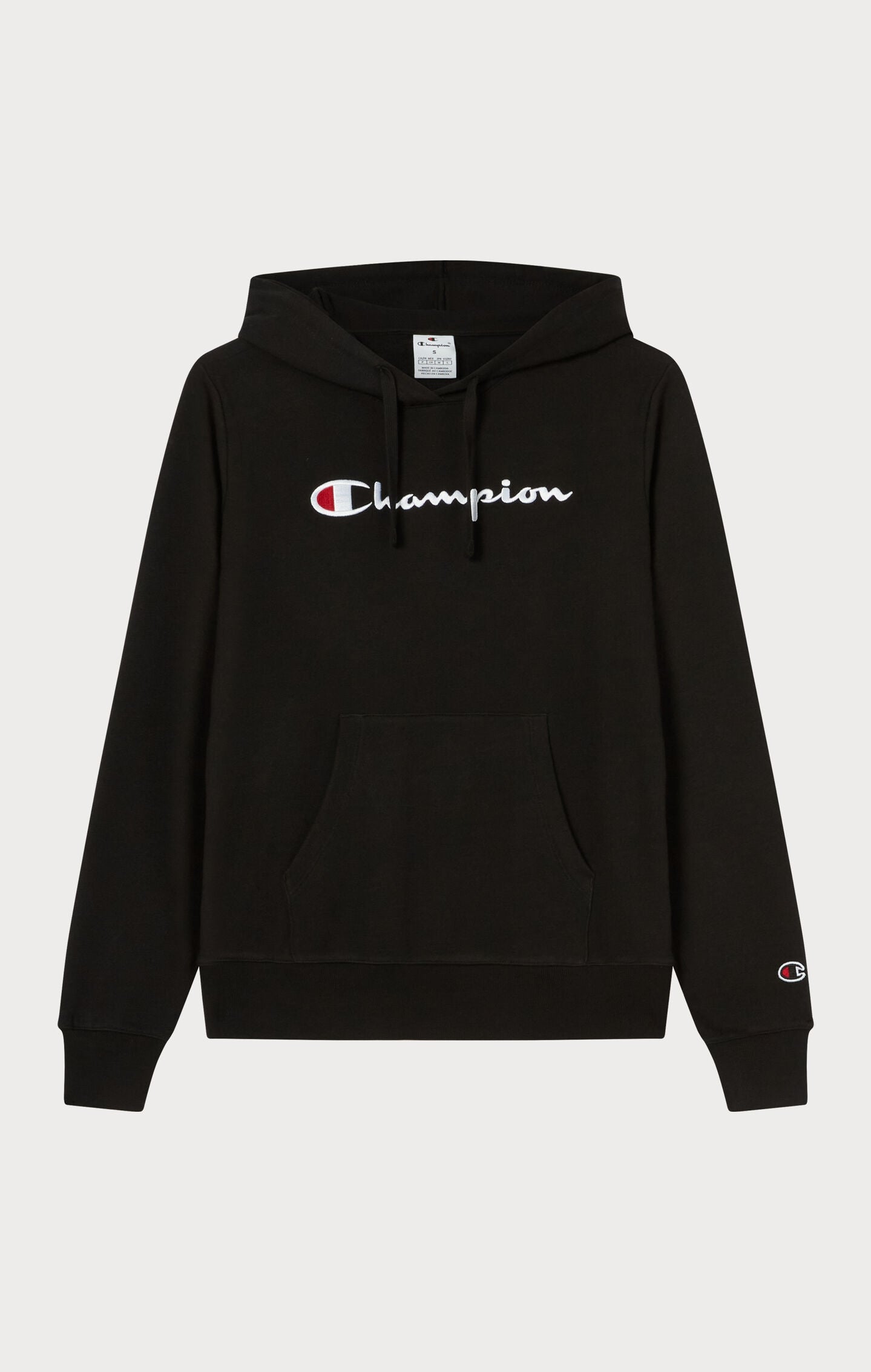 Women's Lightweight Slim Fit Hoodie with Large Logo