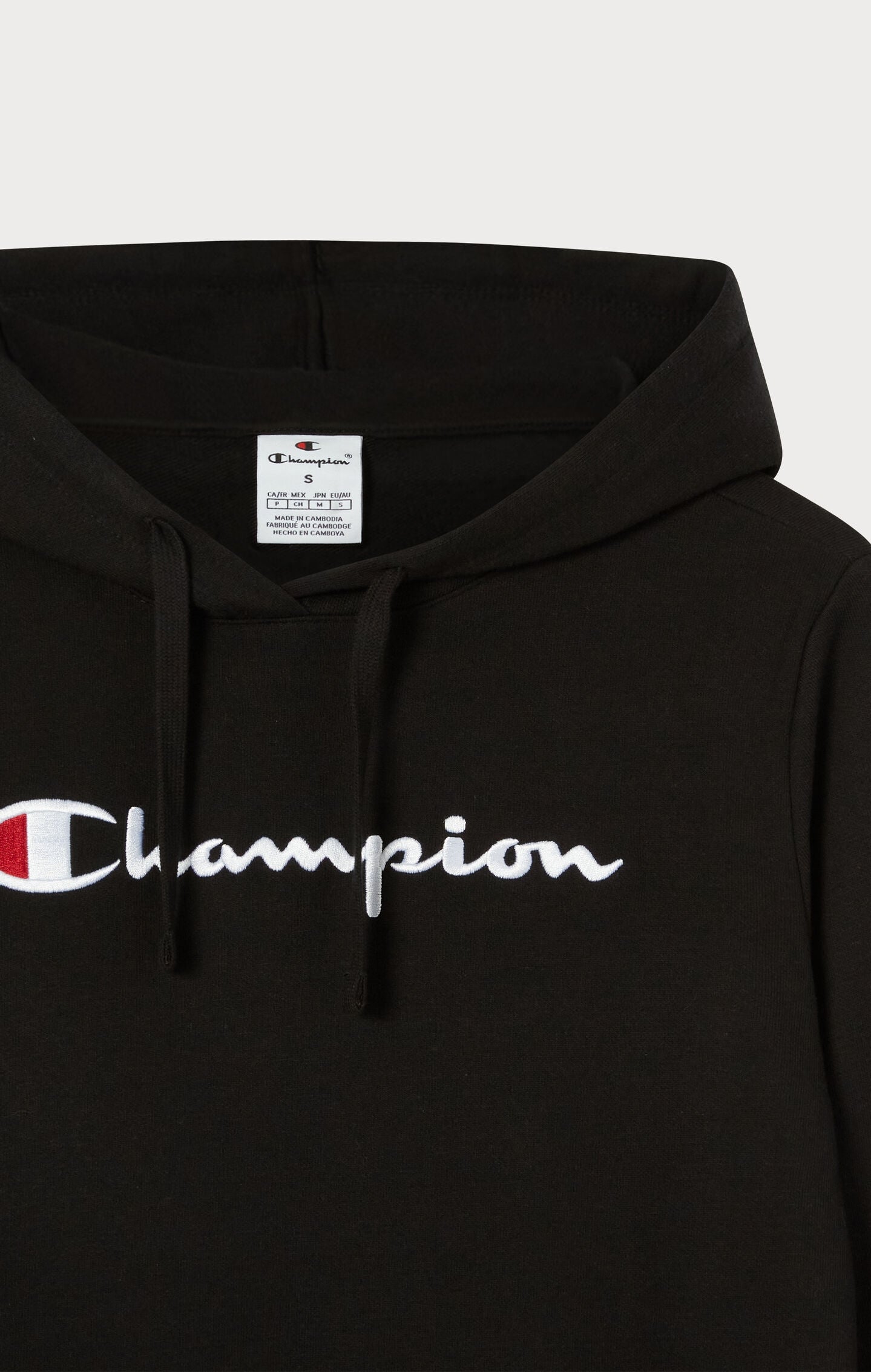 Women's Lightweight Slim Fit Hoodie with Large Logo