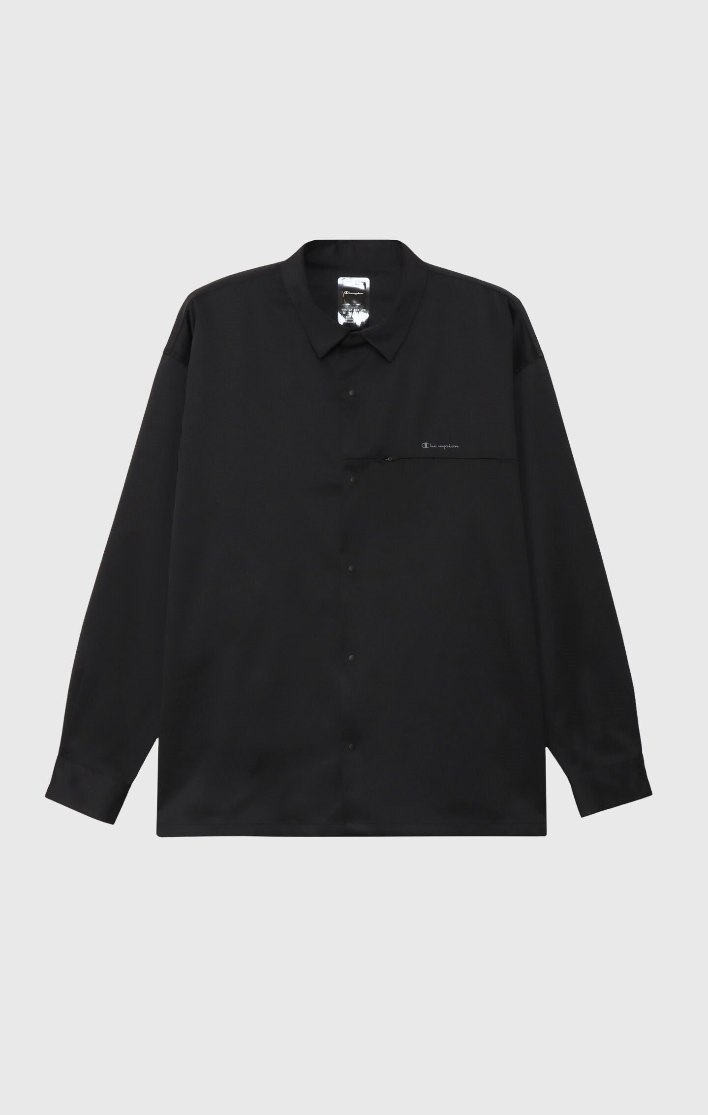LONG SLEEVE SHIRT Custom Fit Black Edition