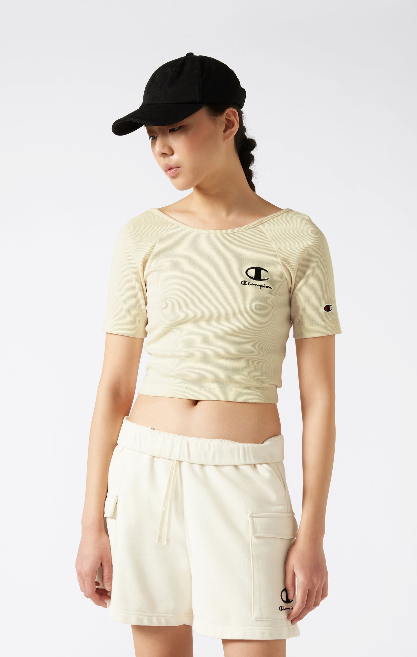 Women's Icons Washed Look Crop T-Shirt