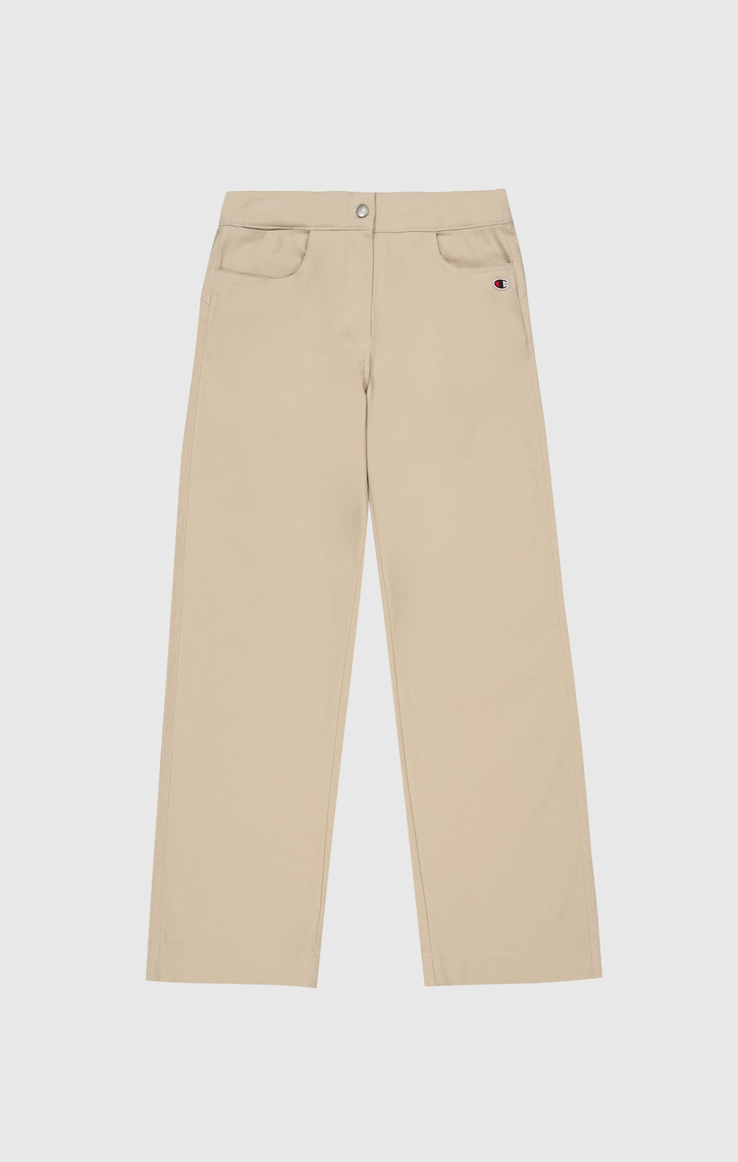 Straight Leg 5-Pocket Trousers