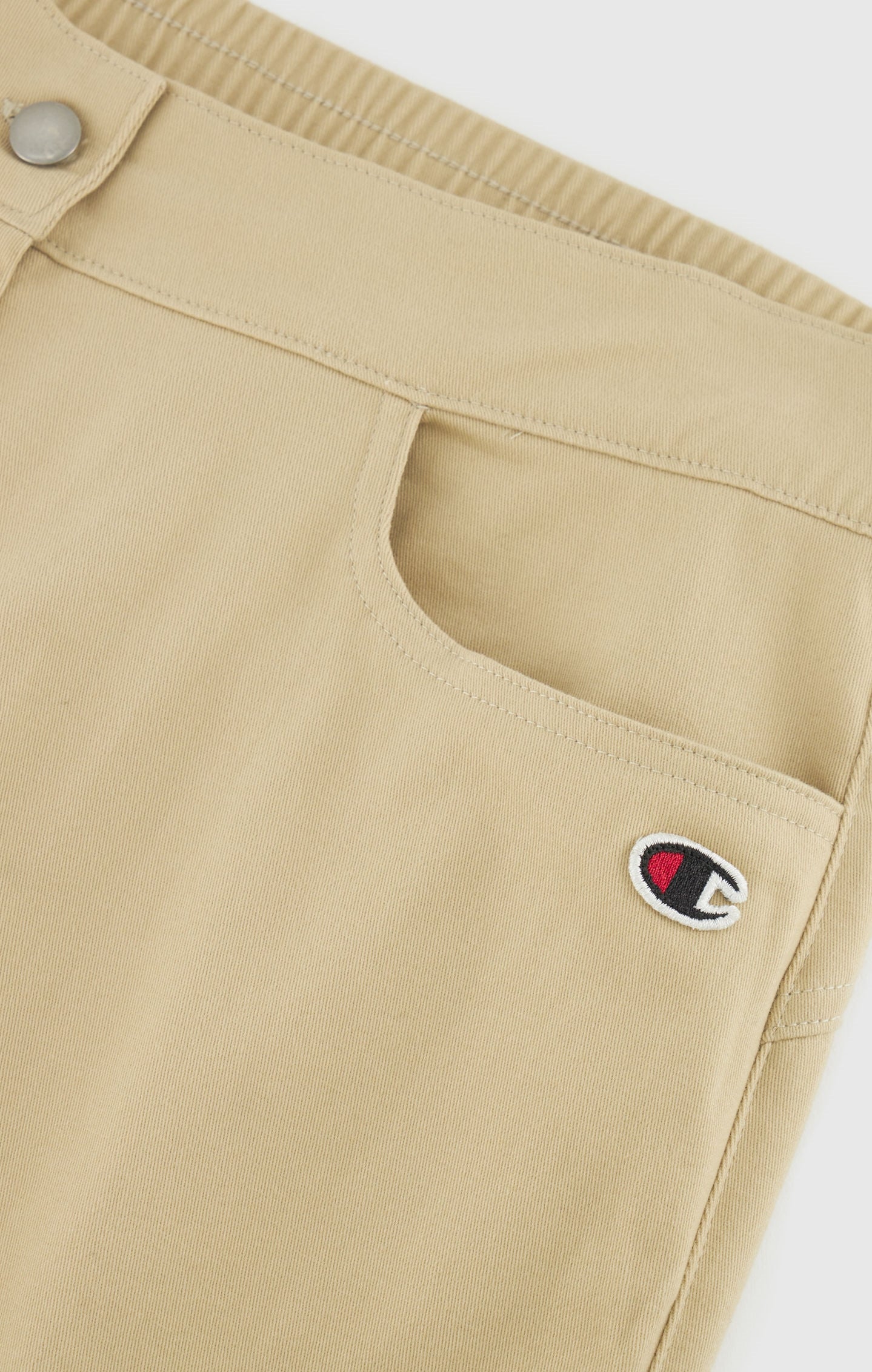 Straight Leg 5-Pocket Trousers