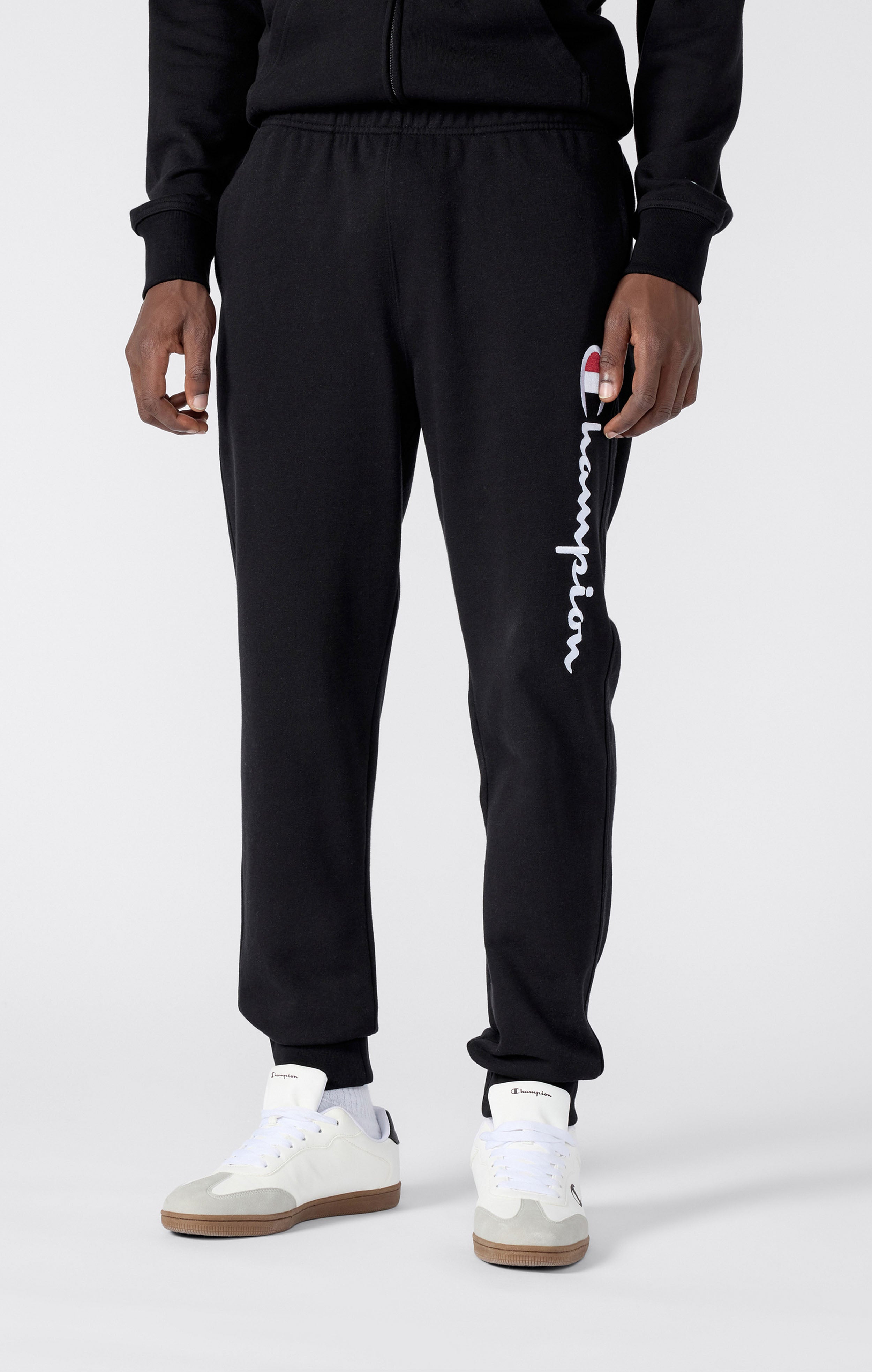 Men's Lightweight Jogger Sweatpants with Large Logo