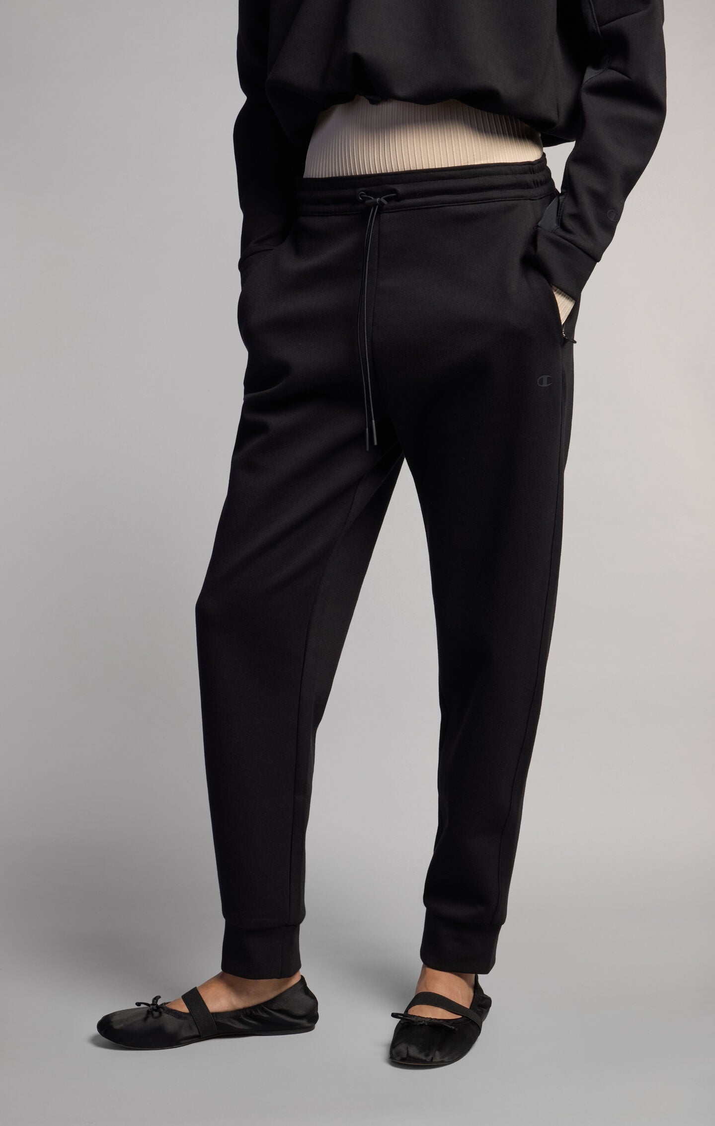 C-Tech Women’s Slim Fit Joggers in Stretch Interlock