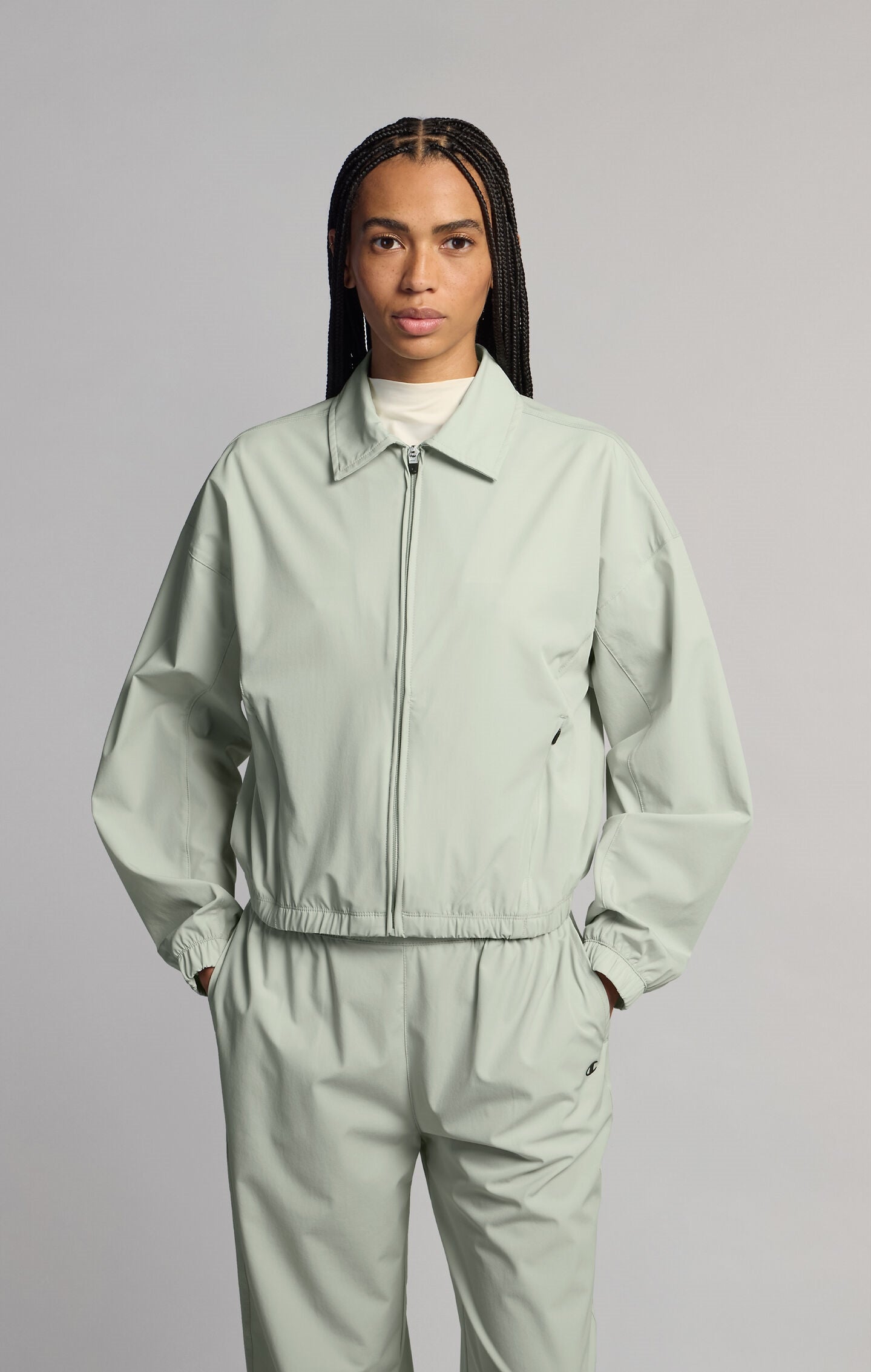 Women's Jacket in Lightweight Nylon C-Tech