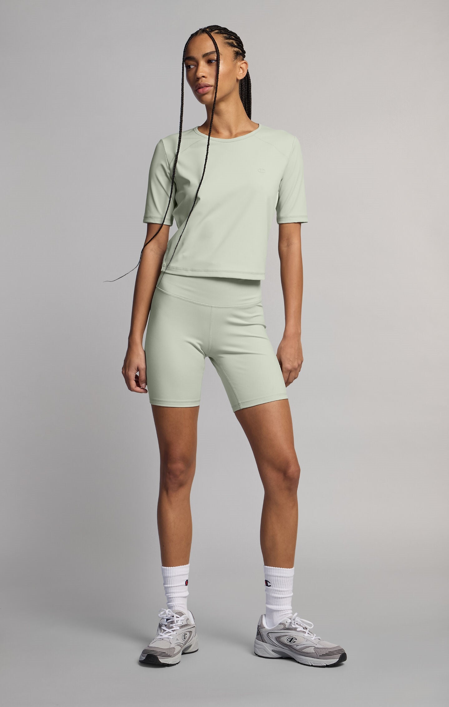 Women's High-Waisted Breathable Biker Shorts Athletic Fit