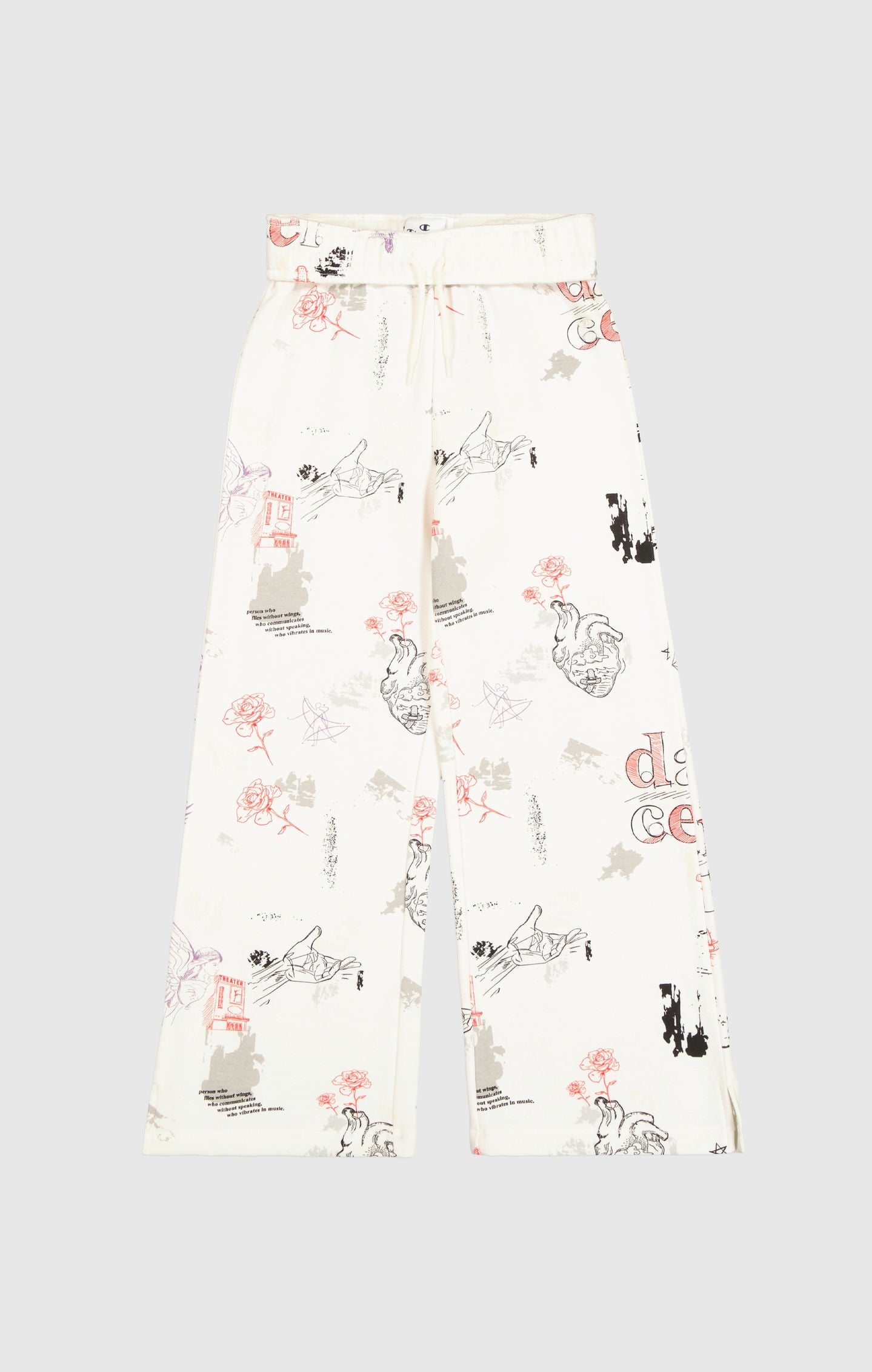 Girls Allover Graphic Print Joggers