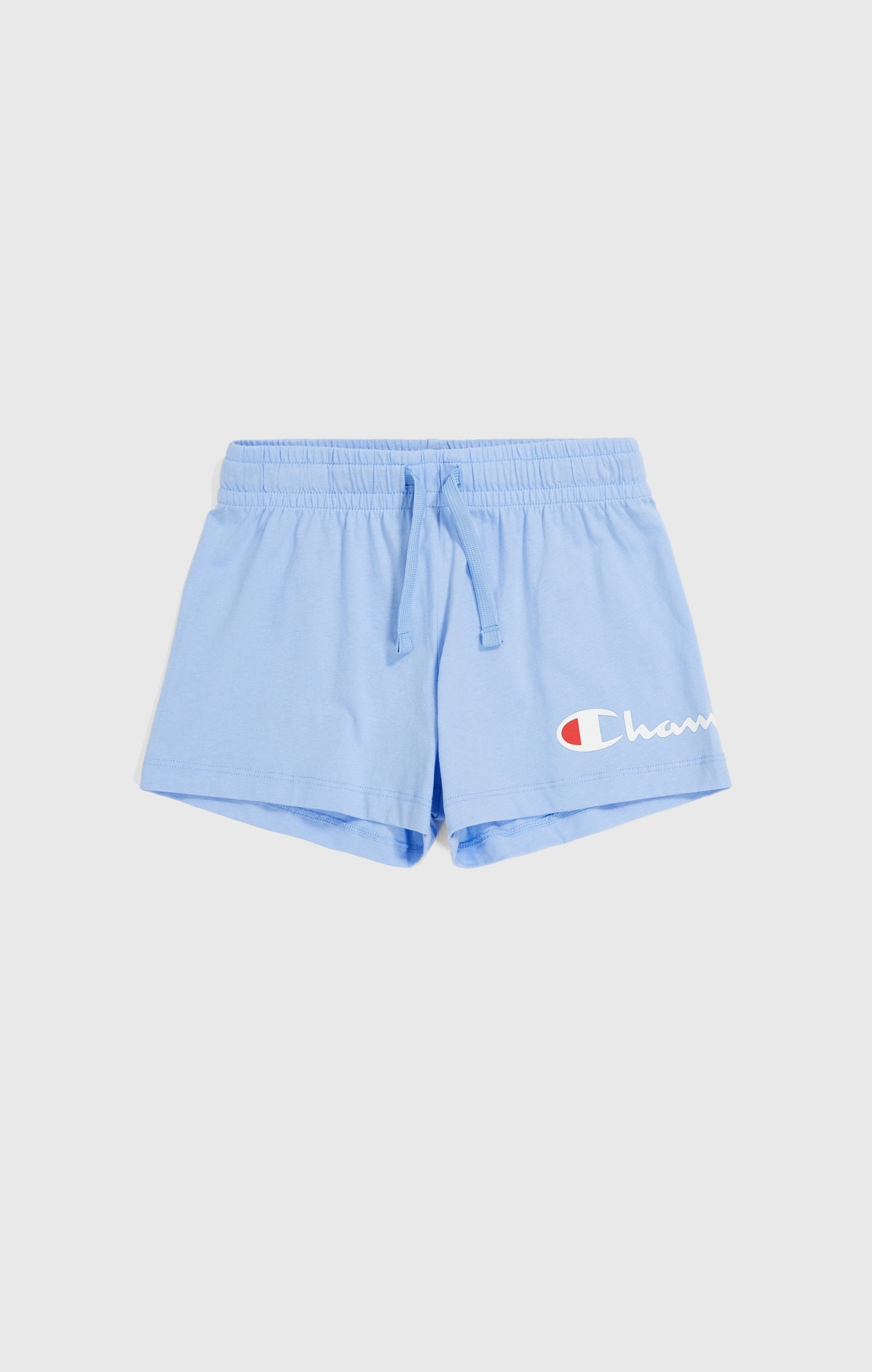 Girls Script Logo Cotton Shorts
