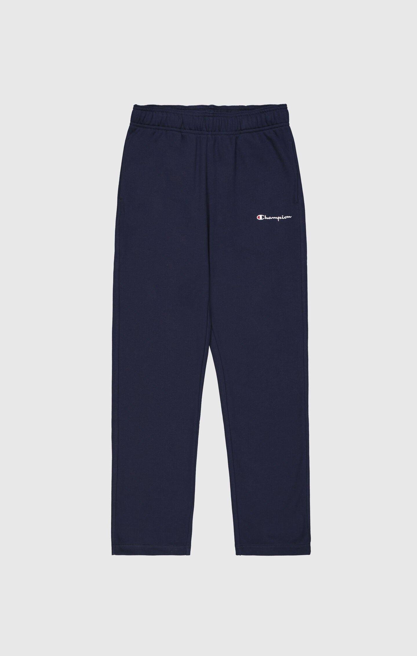 Men's Lightweight Straight-Leg Jogger Sweatpants with Small Embroidered Logo