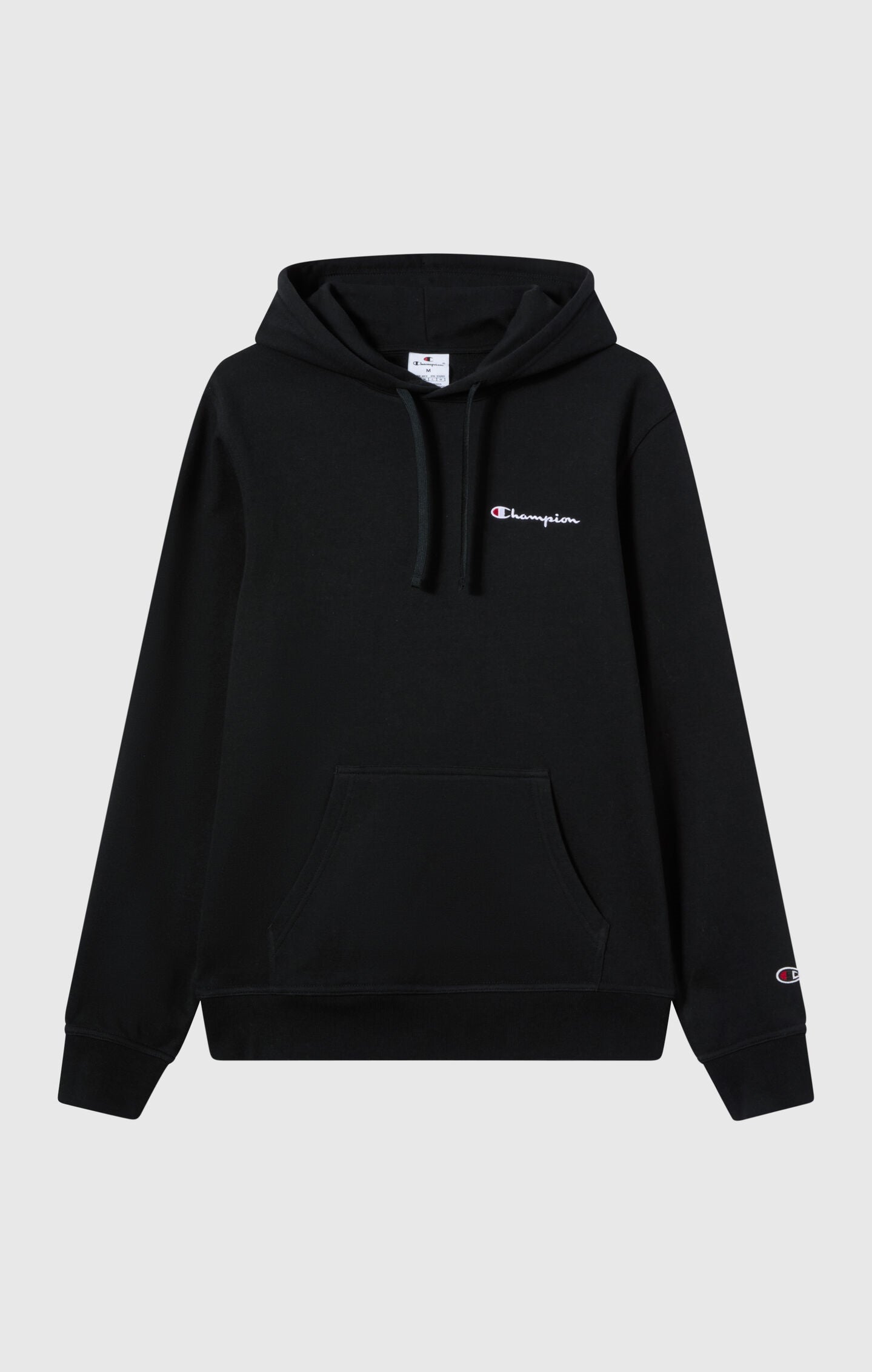 Men's Lightweight Slim Fit Hoodie with Small Embroidered Logo