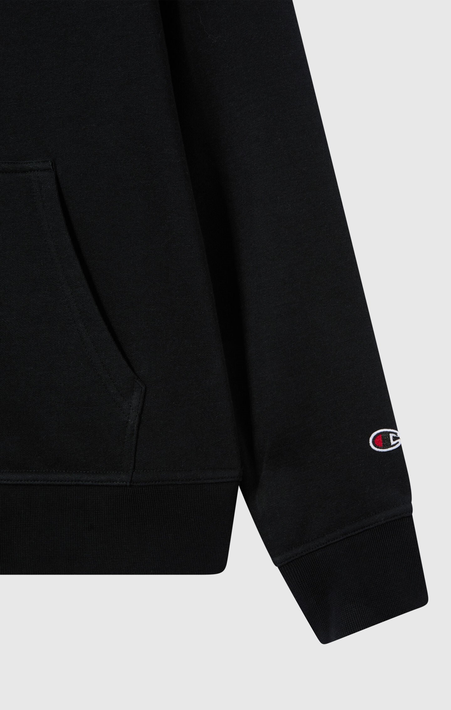 Men's Lightweight Slim Fit Hoodie with Small Embroidered Logo