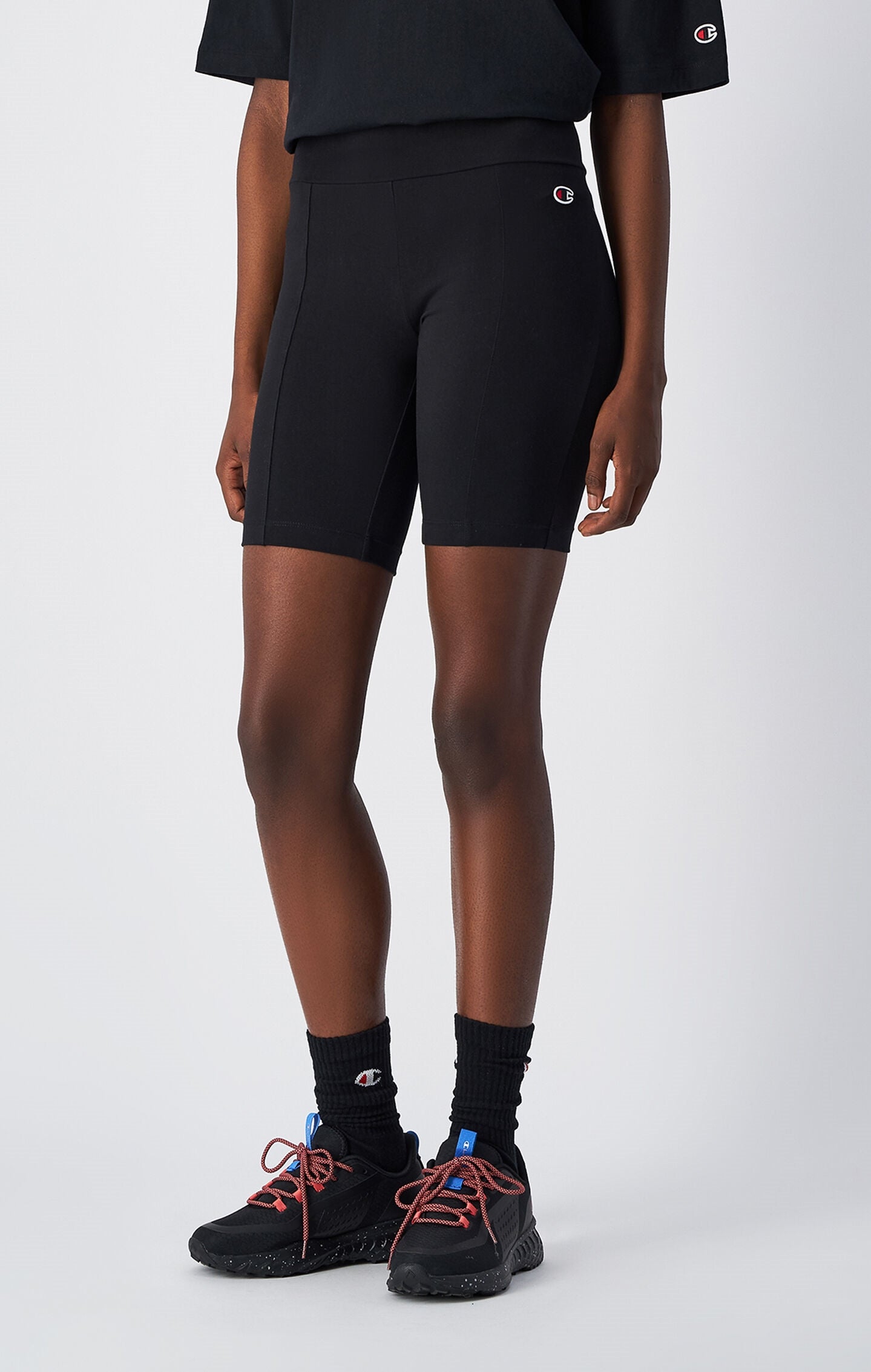 Fitted Women's Biker Short Pants Icons