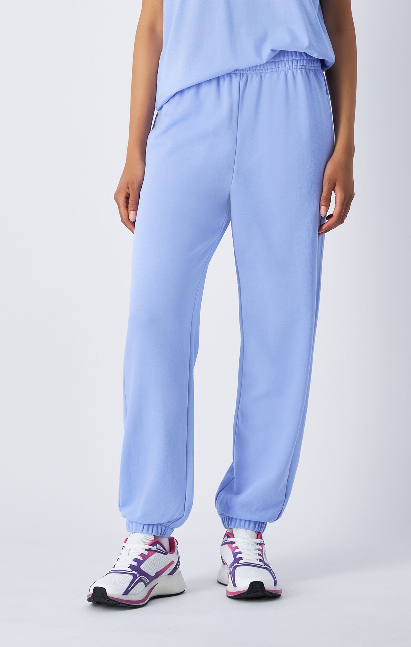 Women's Lightweight Jogger Pants with Elastic Ankles