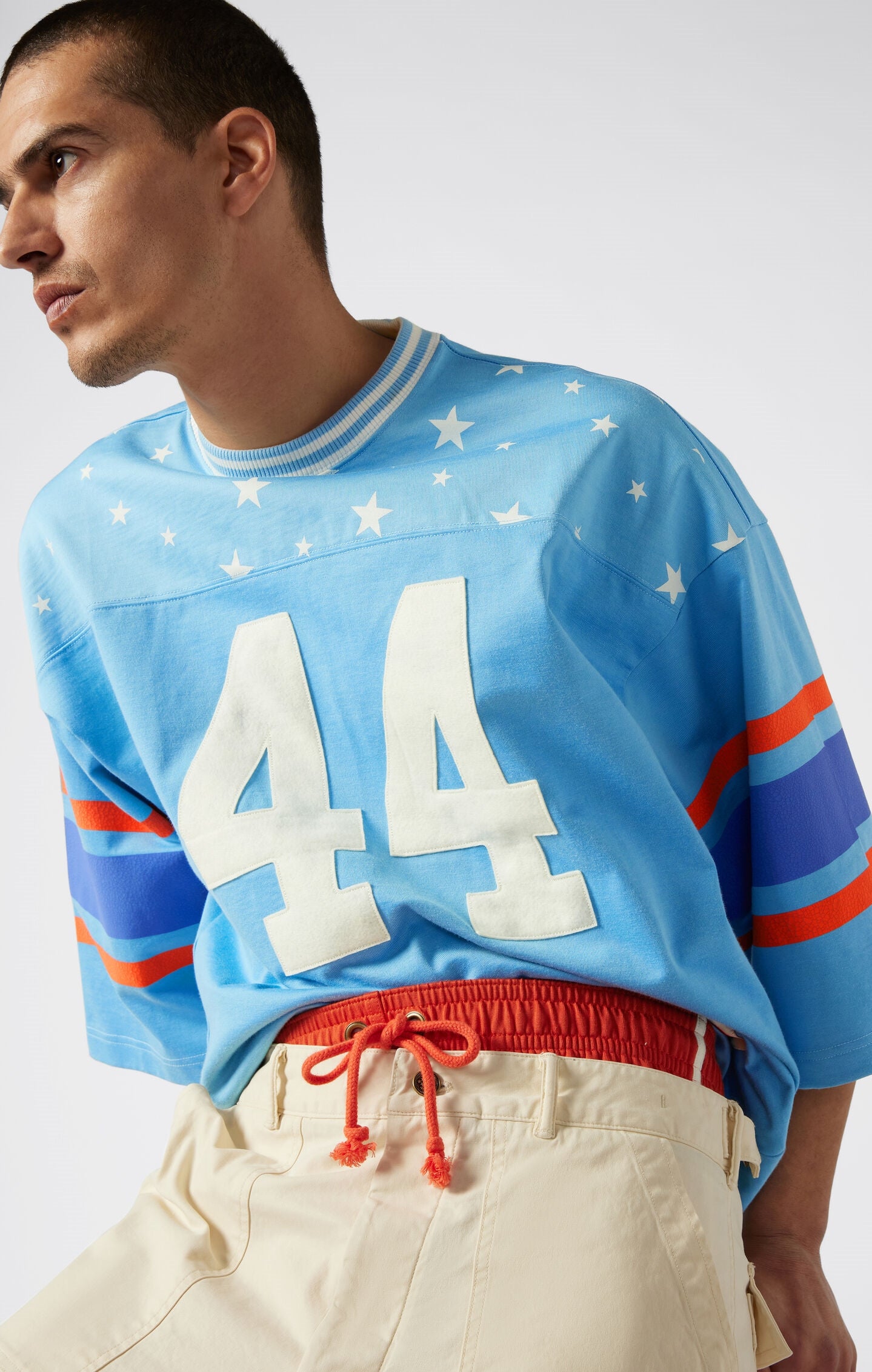 Archive Physical Education Nylon Jersey Crewneck T-Shirt