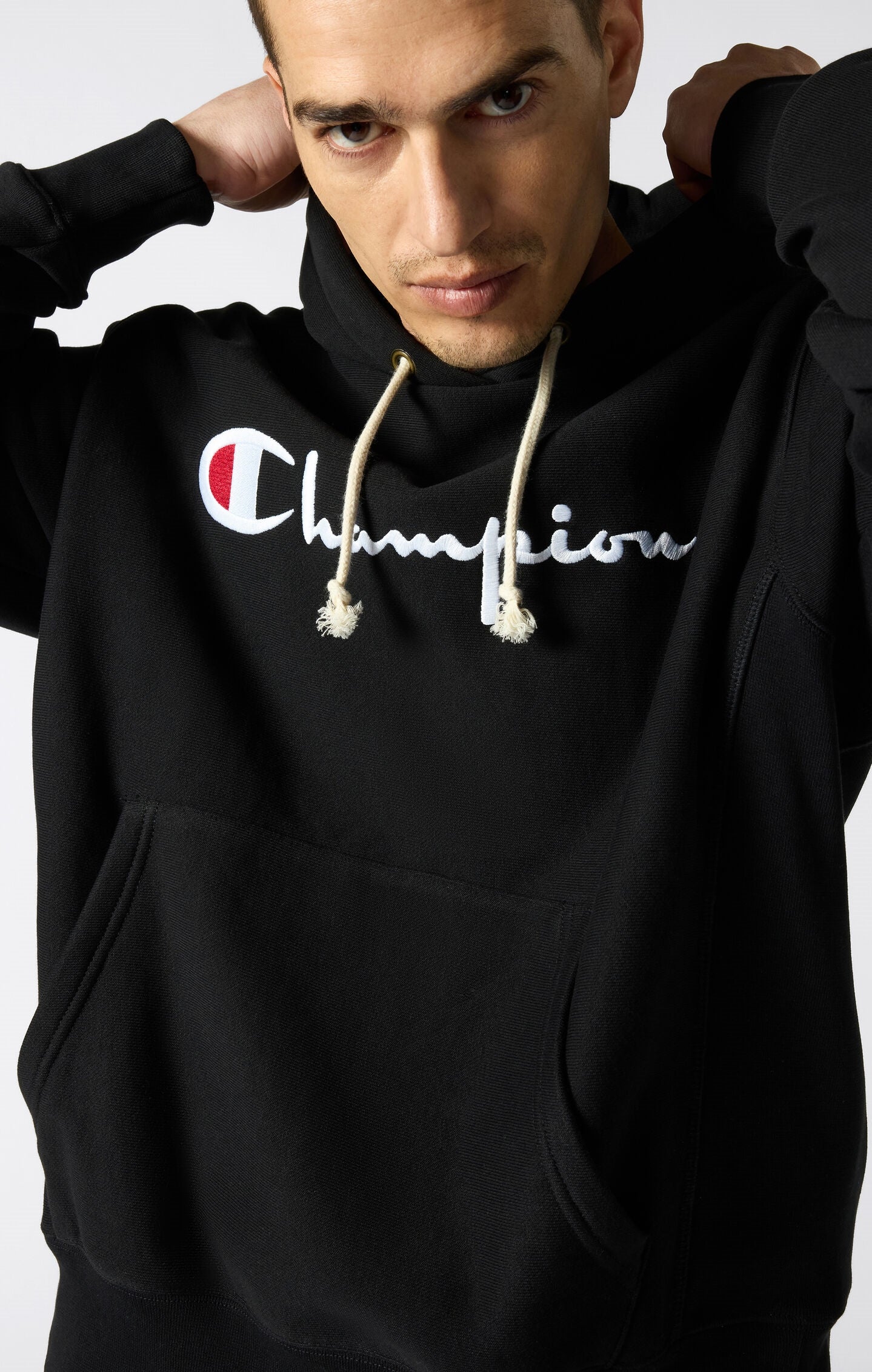 Reverse Weave Loose Fit Hoodie