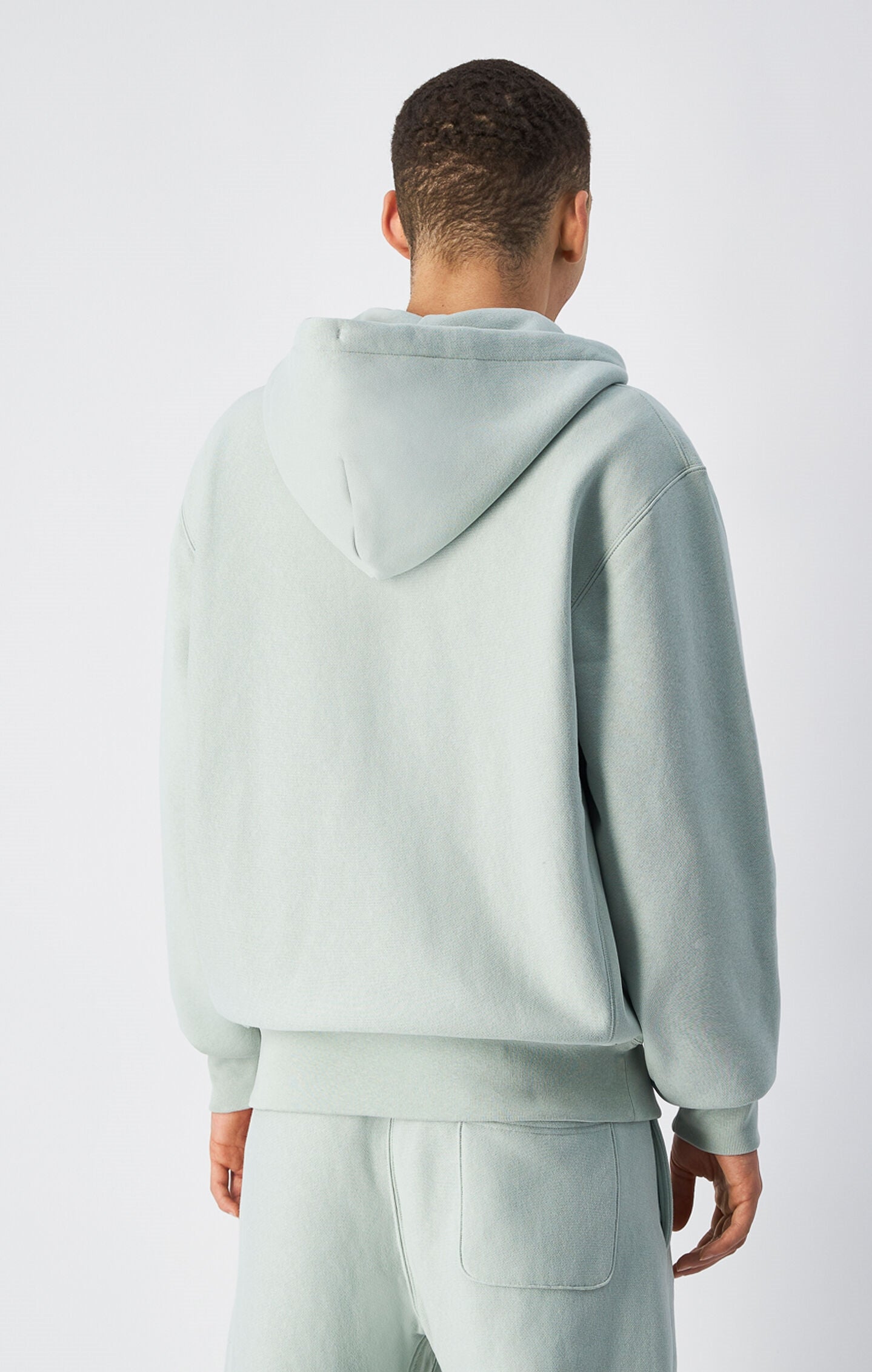 Reverse Weave Men's Fleece Zip Up Hoodie