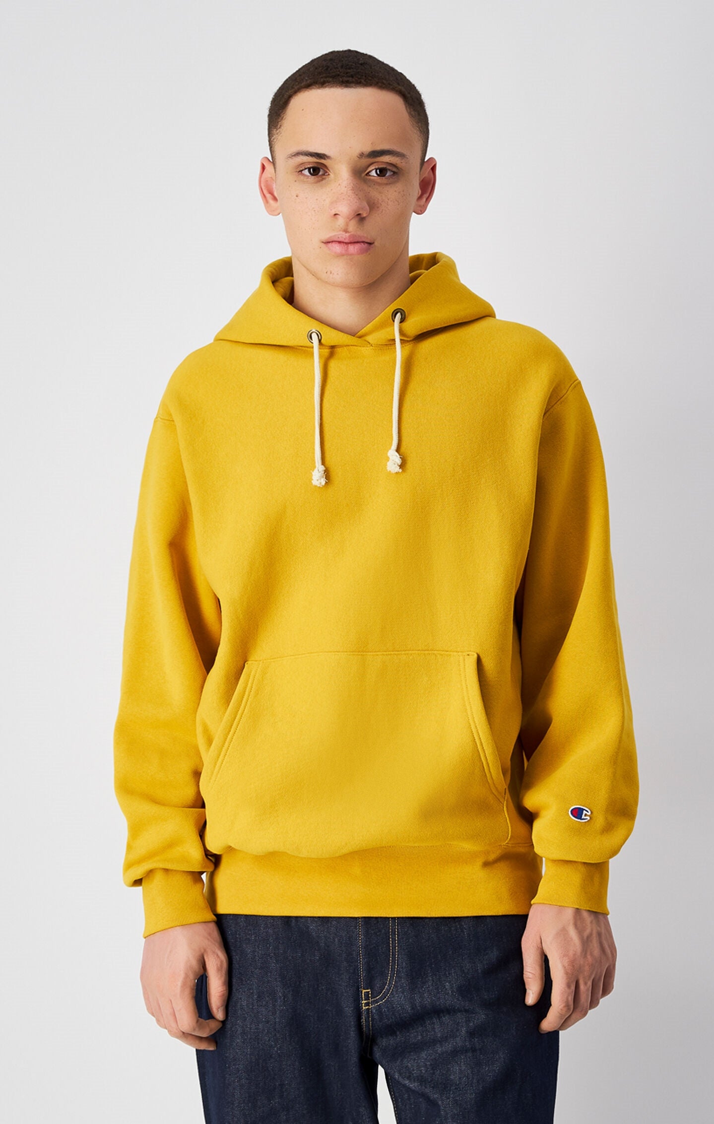 Reverse Weave Relaxed Hoodie