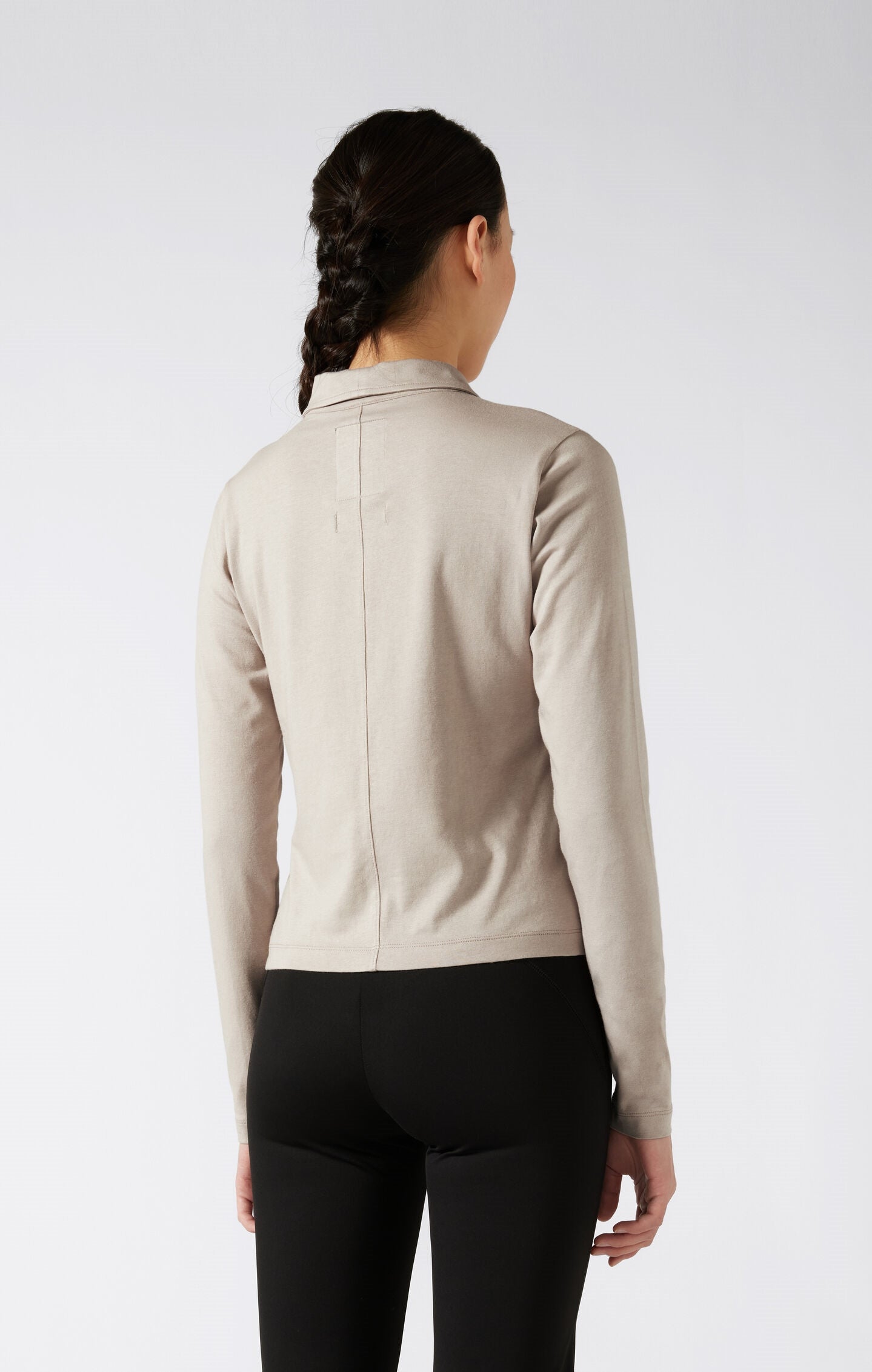 Women's Reverse Weave Washed Slim Fit Polo