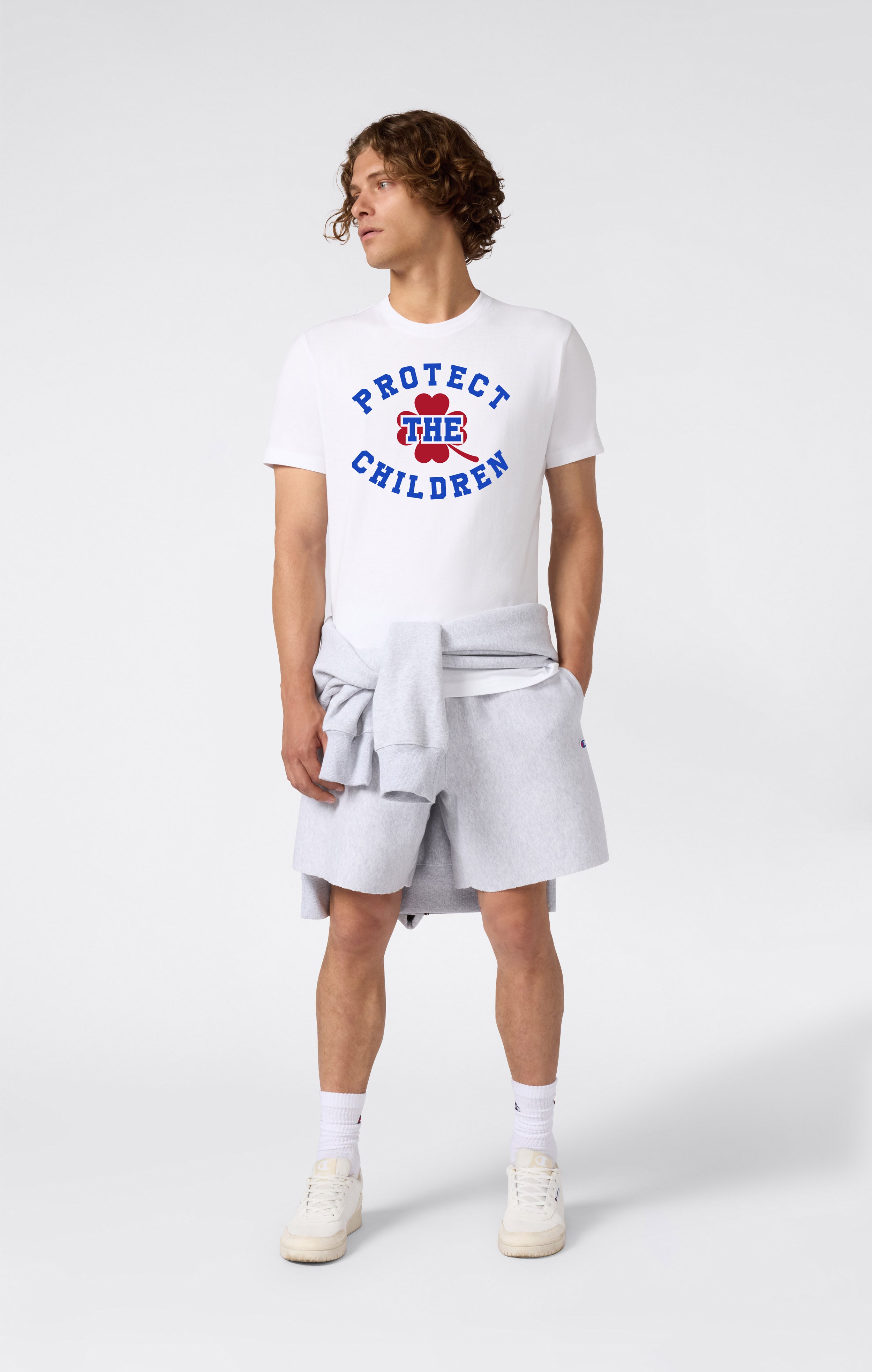 Champion x Protect The Children Reverse Weave T-Shirt