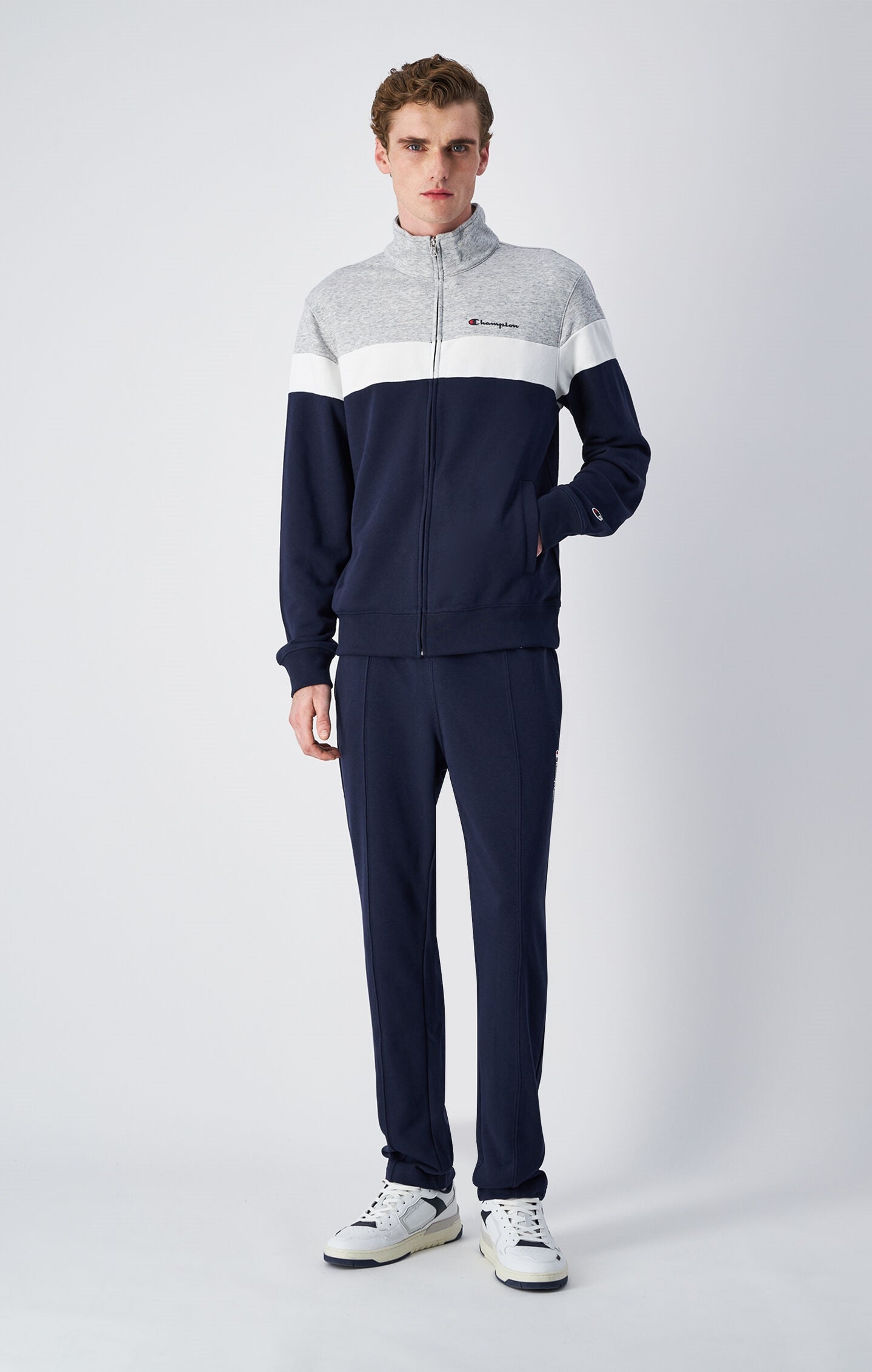 Men's Slim Fit Zip Up Sweatsuit
