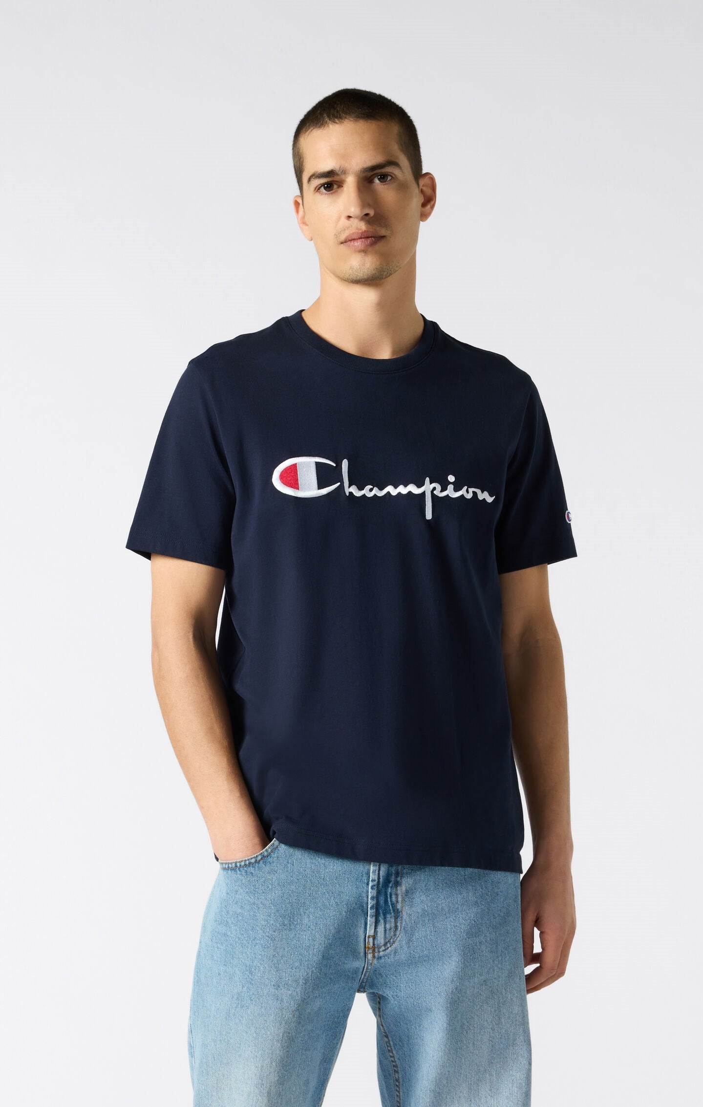 Men's T-Shirt in Heavy Cotton Jersey