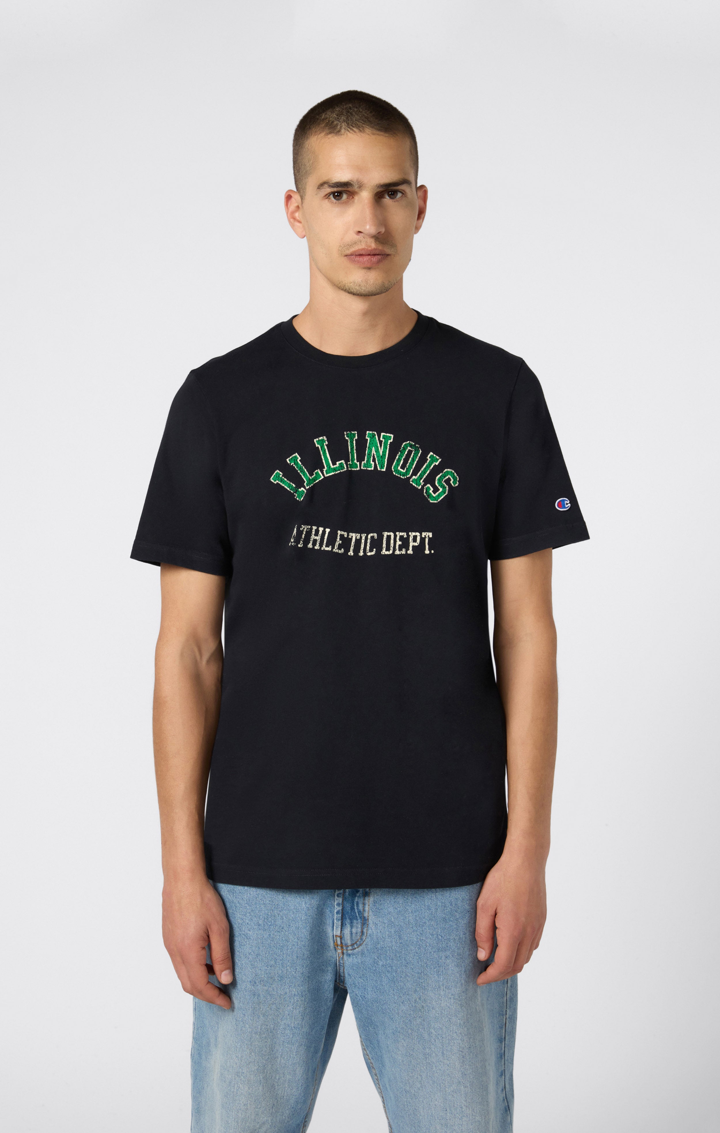 Men's crewneck graphic T-shirt