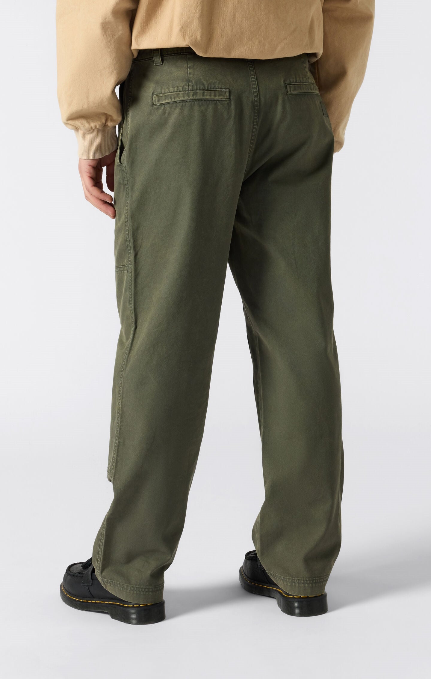 Men's Time Capsule Washed Look Straight Hem Pants