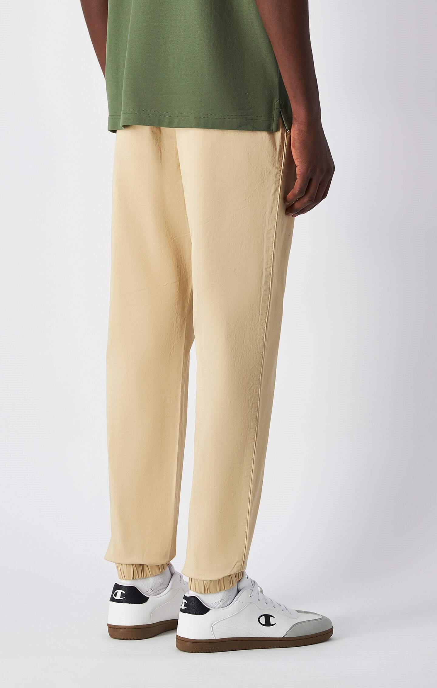 Men's Washed Look Cuffed Pants