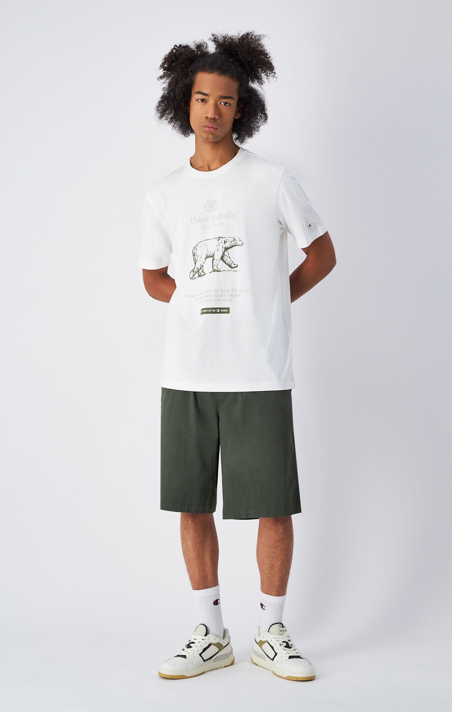 Men's Washed Look Shorts