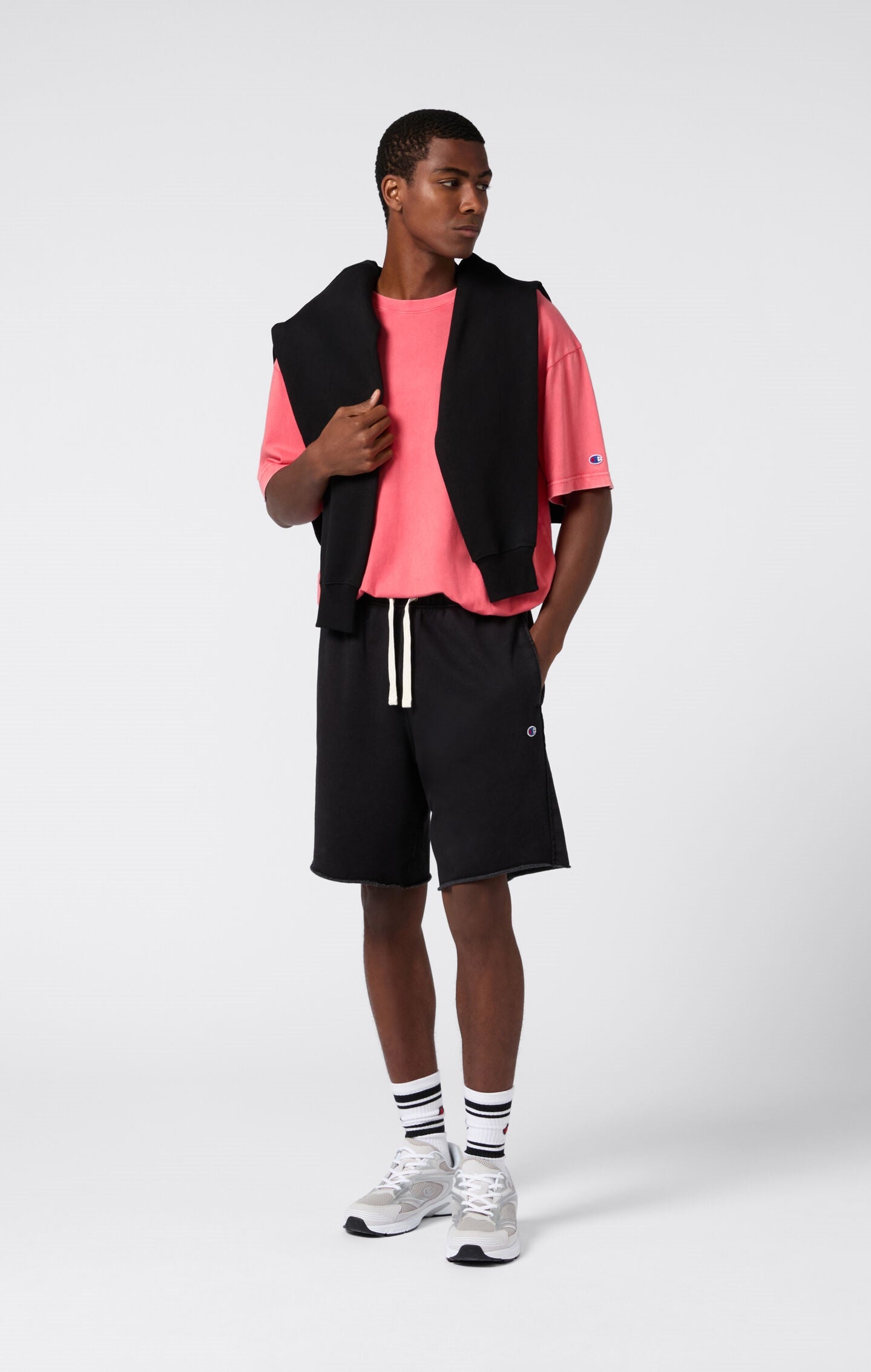Men's Time Capsule Washed Look Loose Fit Shorts